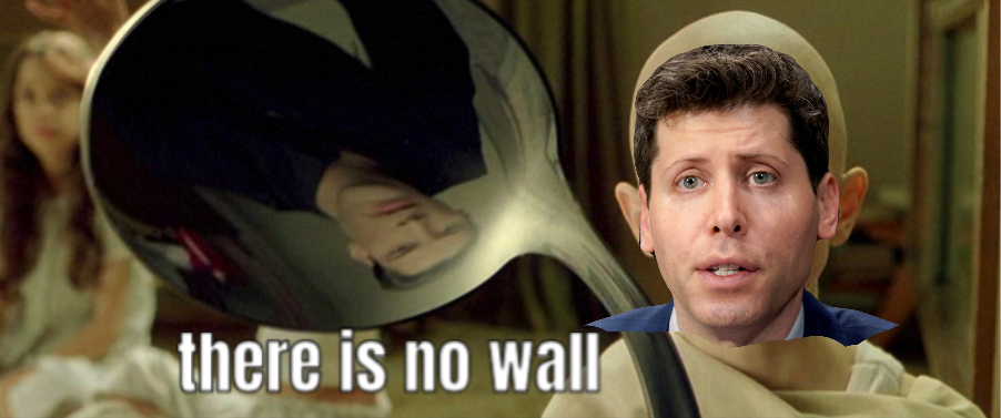 There is no wall